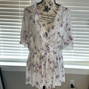 Torrid Floral Blouse